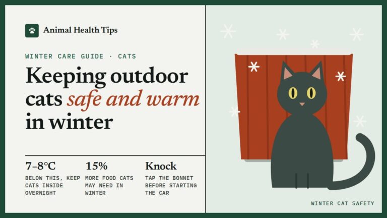 Keeping Outdoor Cats Safe and Warm in Winter