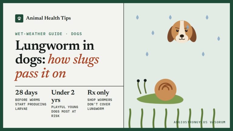 Lungworm in Dogs: Slugs, Snails and What to Do