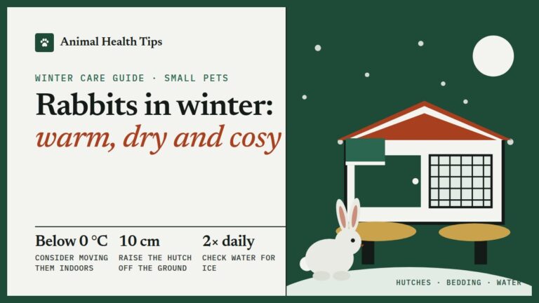 Rabbits in Winter: How to Keep Outdoor Rabbits Warm and Safe