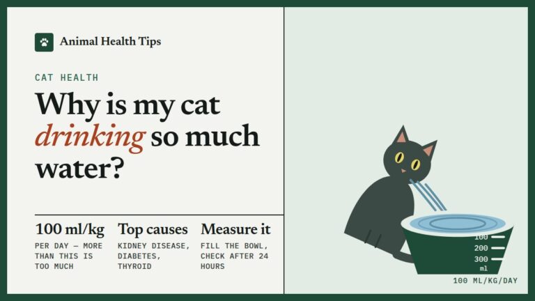 Why Is My Cat Drinking So Much Water? Causes and When to See a Vet